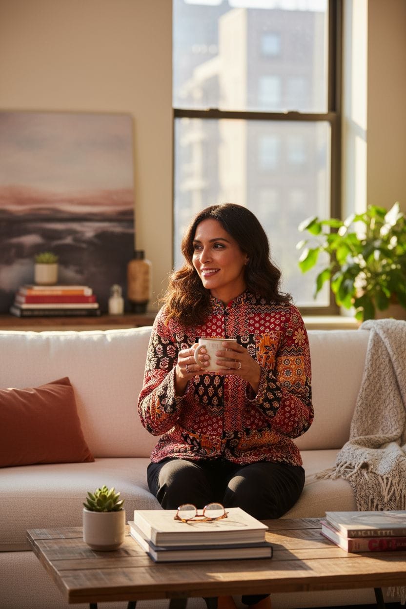 Beautiful Multi Colour Pure Cotton Quilted Reversible Print Jackets