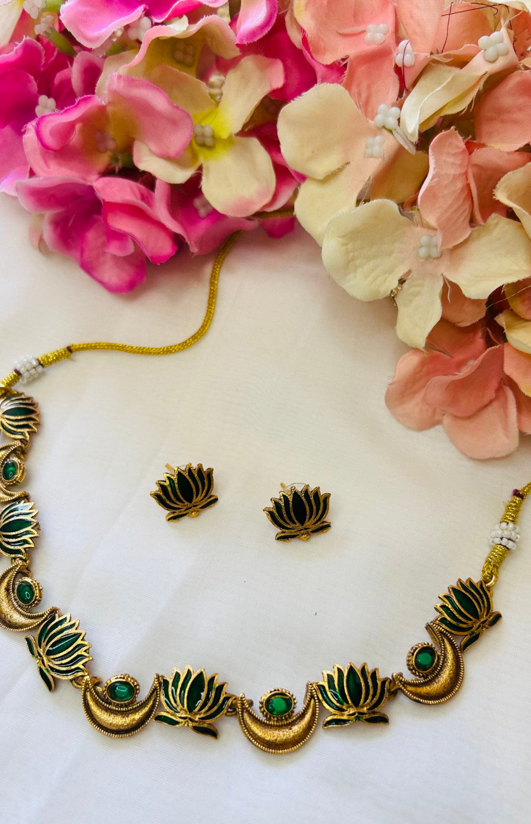 Traditional kerala style necklace set
