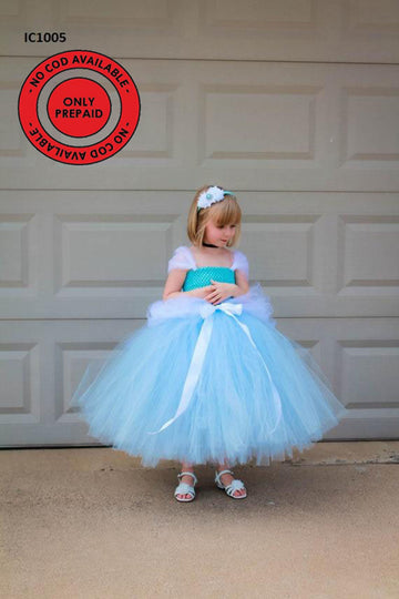 Frozen Theme Birthday Dresses For Girls| Baby Girl Tutu Dress