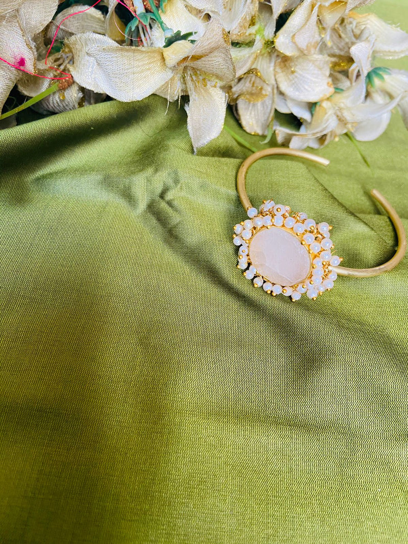 White Raw Stone Bracelet