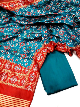 Unstitched Banarasi Suits - Buy Latest Banarasi Silk Salwar Suits ...