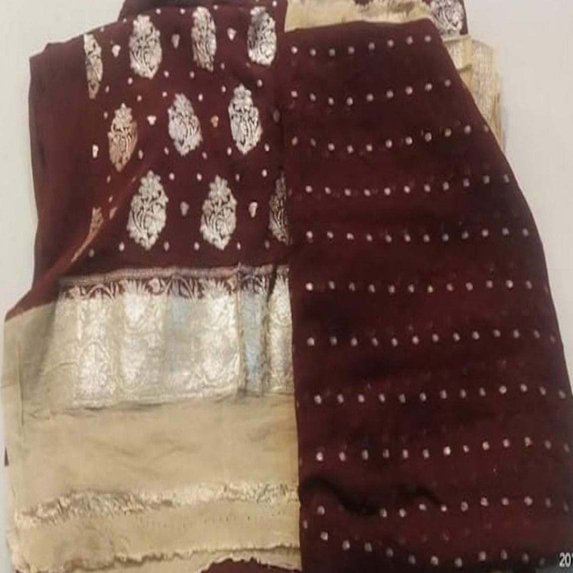 Wine Banarasi Khaddi Salwar Suit,Shop Banarasi Khaddi Silk Salwar Suit Online,Buy Banarasi Salwar Kameez At Best Rate