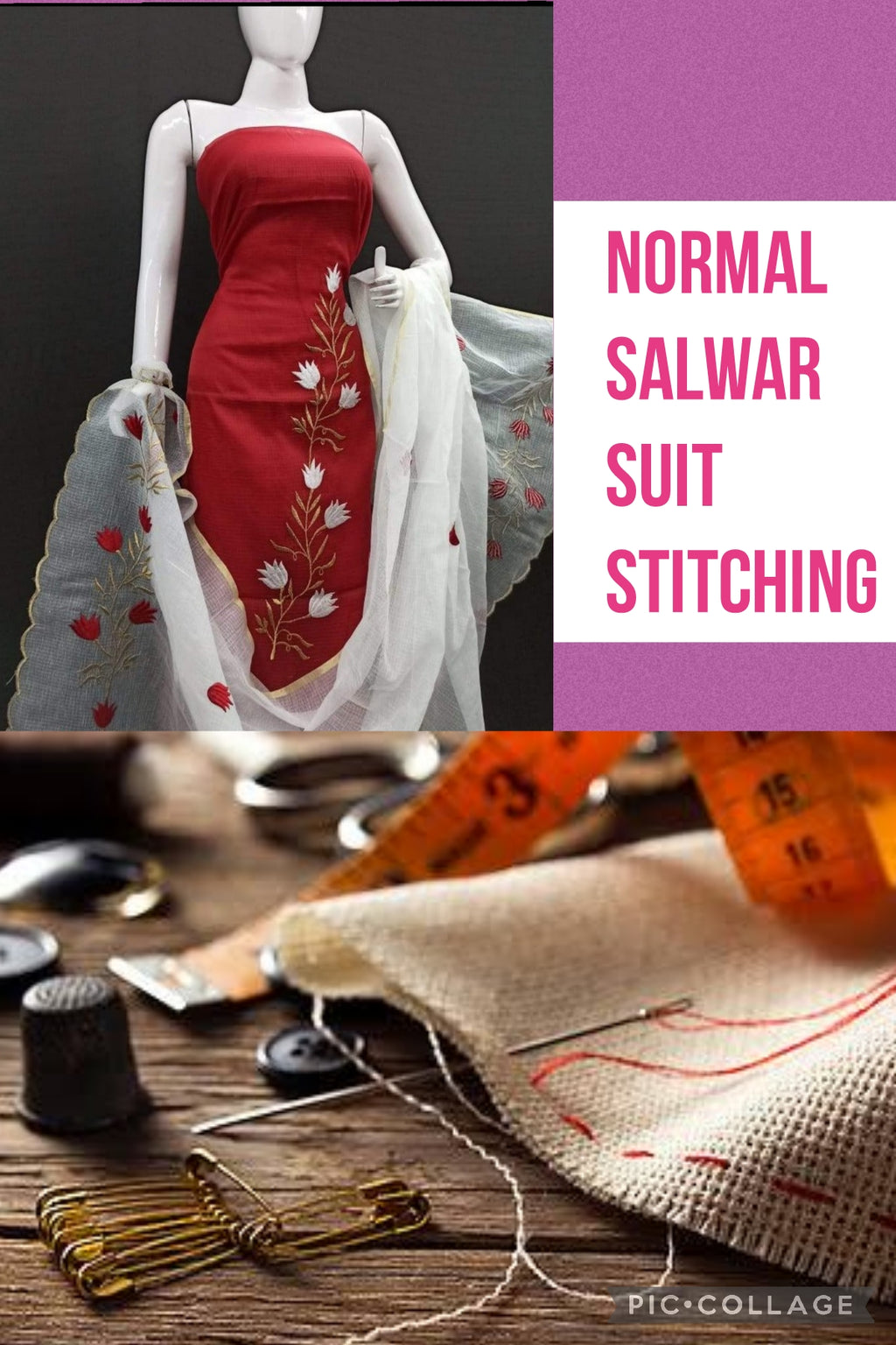Designer Salwar Suit Stitching Services Online
