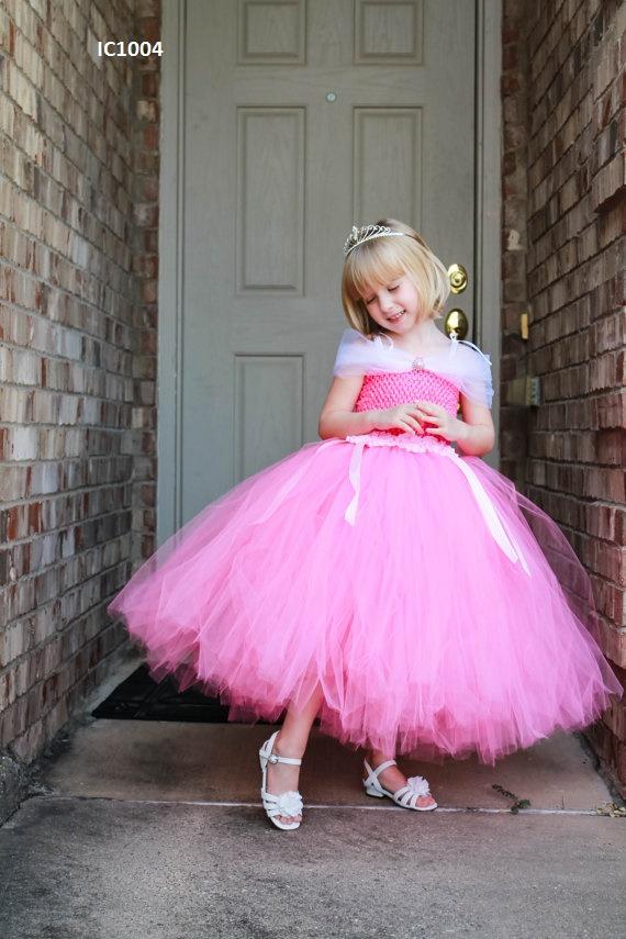 Pink Tutu Dress For Girl - Main Image
