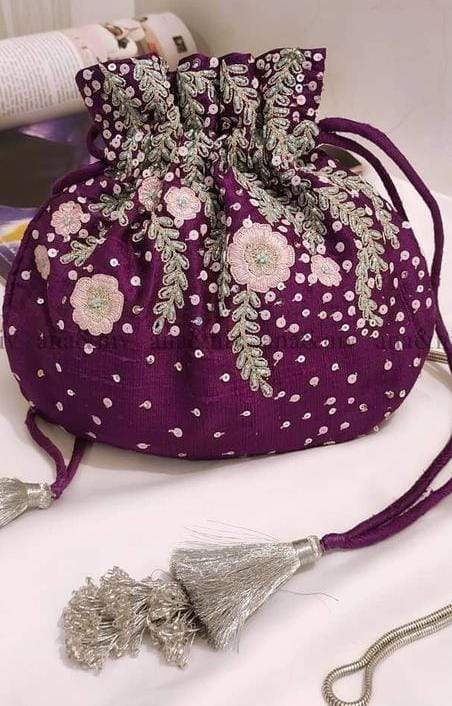 Party Clutches, Potli Bags, Bridal Purse, Wedding Purse, Potli Bags 