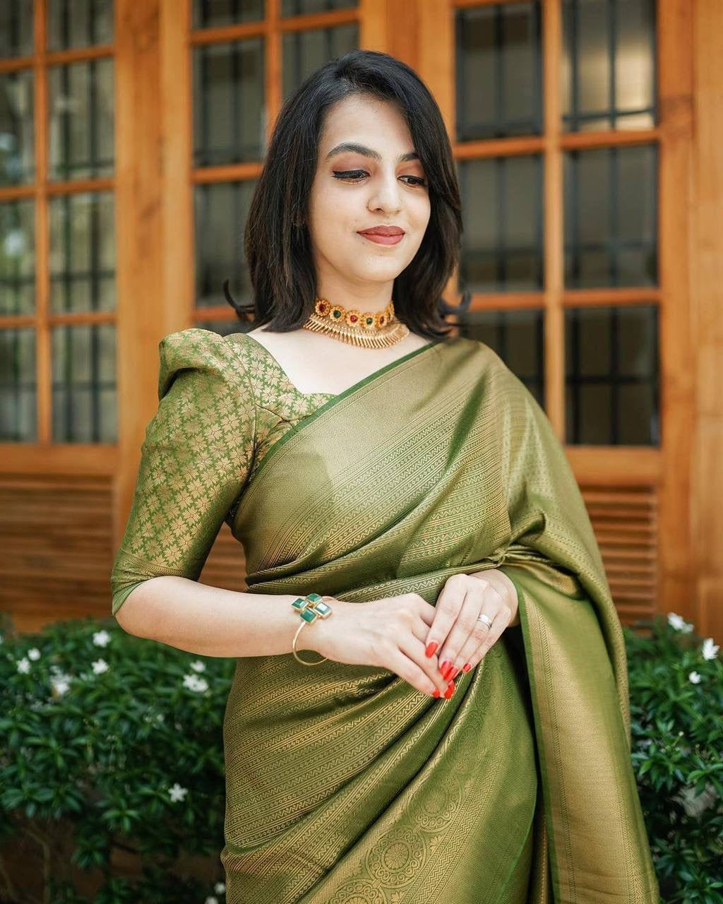 A Gratifying Heavy Embroidery Pearl Work Mint Green Saree With Classy –  Cygnus Fashion