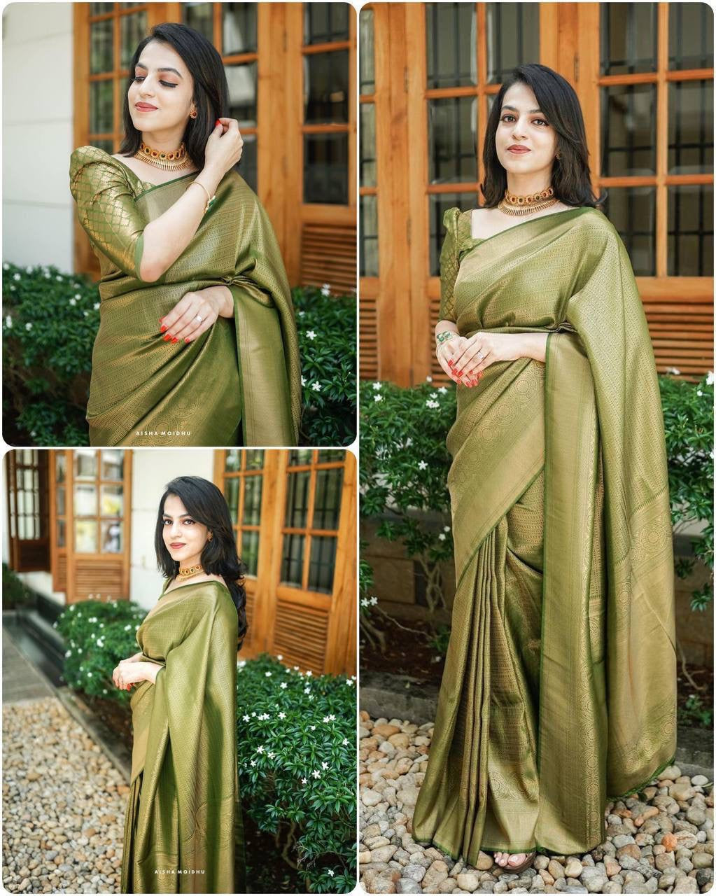 Buy Soft Paper Silk Printed Saree Online In India | Me99