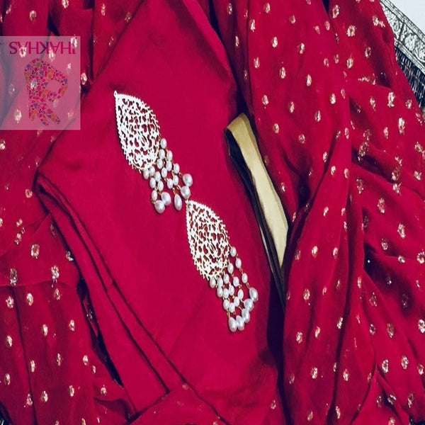 Maroon Punjabi Salwar Suit - jhakhas.com