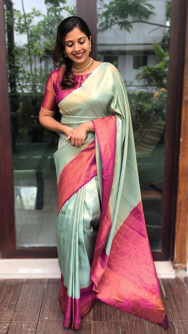 Maroon Colore Kanchipuram Soft Lichi Silk Saree Bold and Beautiful Saree  With Weaving Silk Exclusive Indian Wedding Saree - Etsy Canada