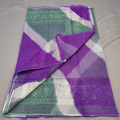 Kota Doria Saree | kota embroidery saree