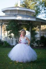 White Party Tutu Dresses For Babies - jhakhas.com