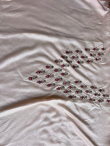 Peach Gota Patti Kurti