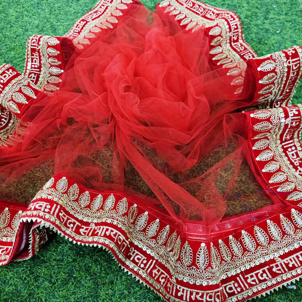 Pink Kota Doria Gulab Booty Saree
